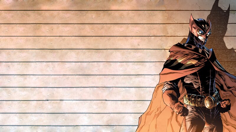 Batman in a comic panel