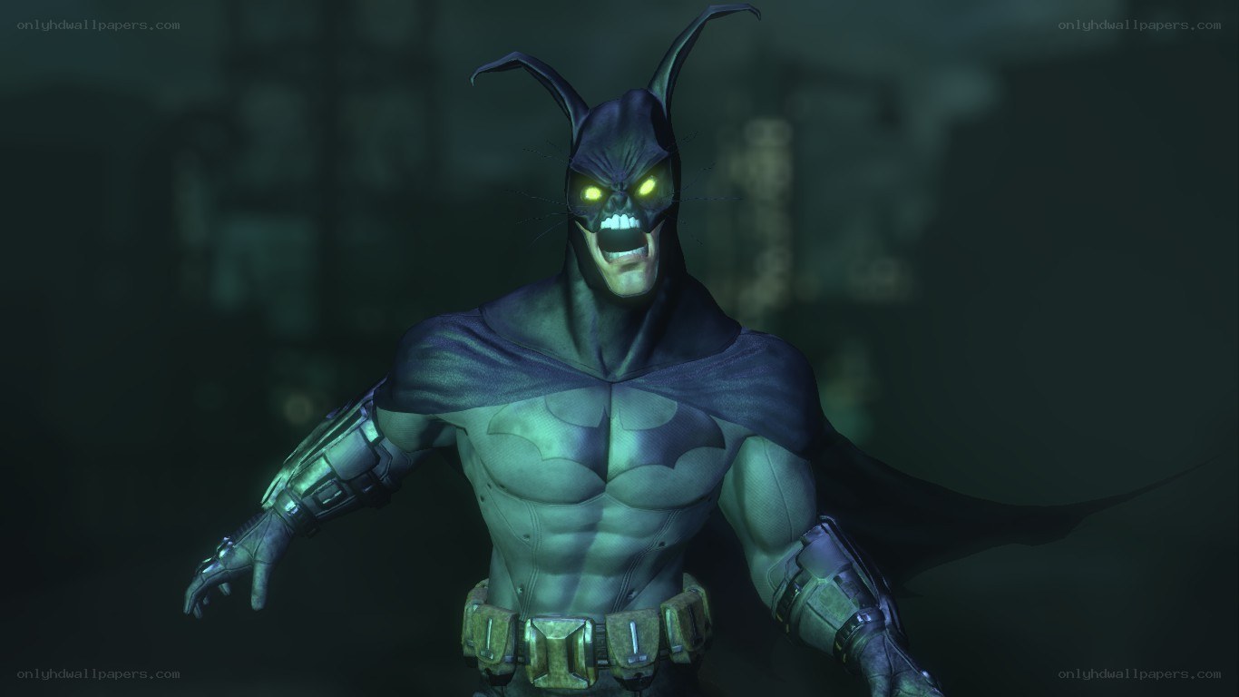 Batman in a dark costume
