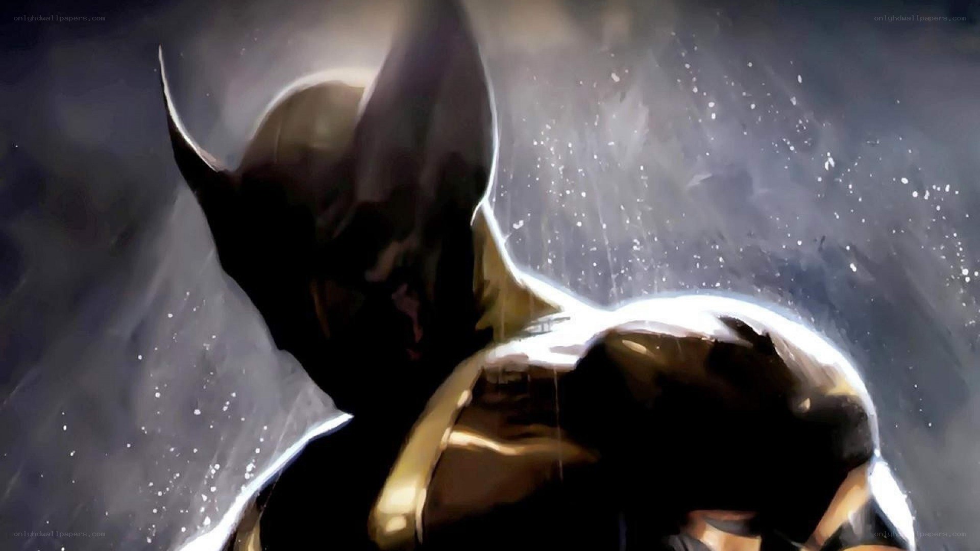 Batman in a dark tunnel