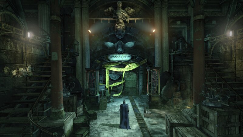 Batman in a Hall