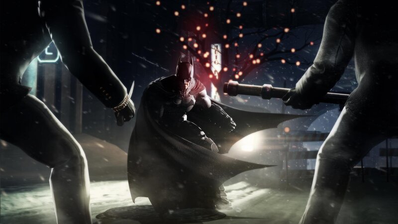 Batman in a Snowstorm