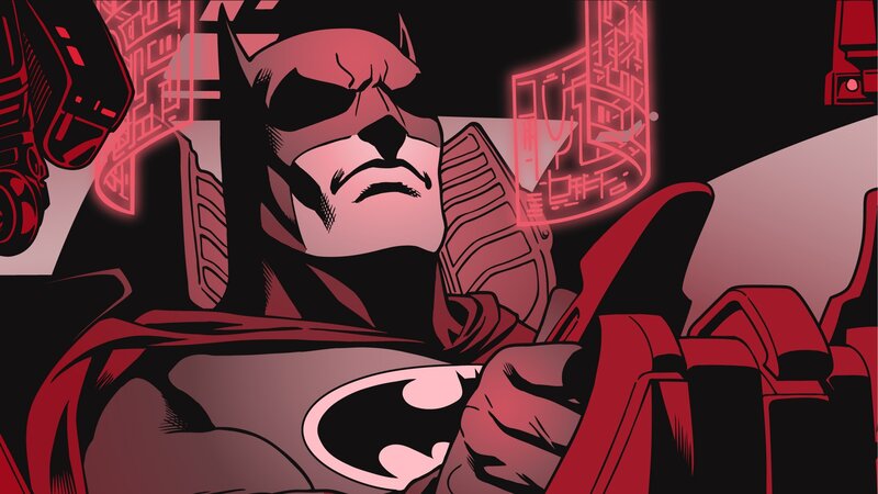 Batman in a Vehicle