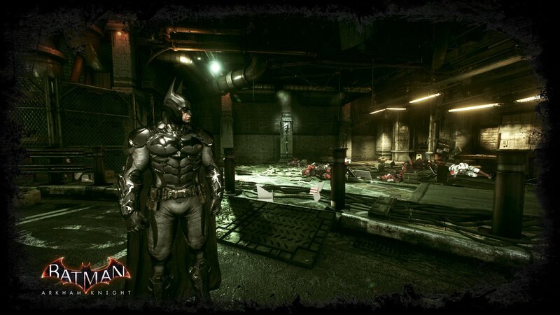 Batman in a Warehouse — Black