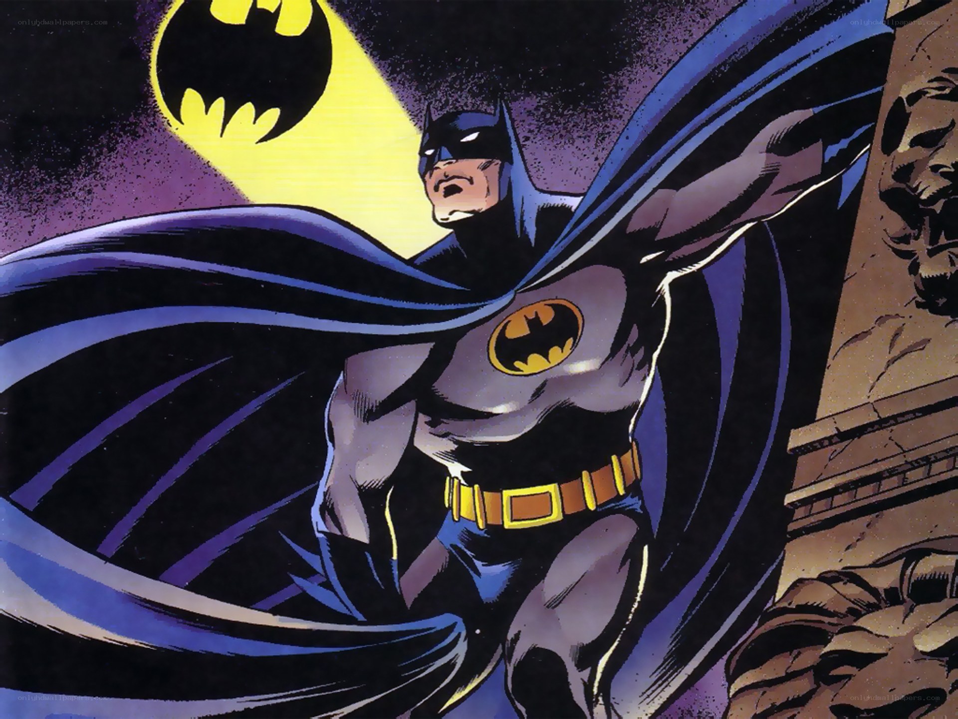 Batman in action