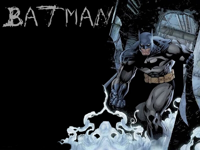 Batman in action