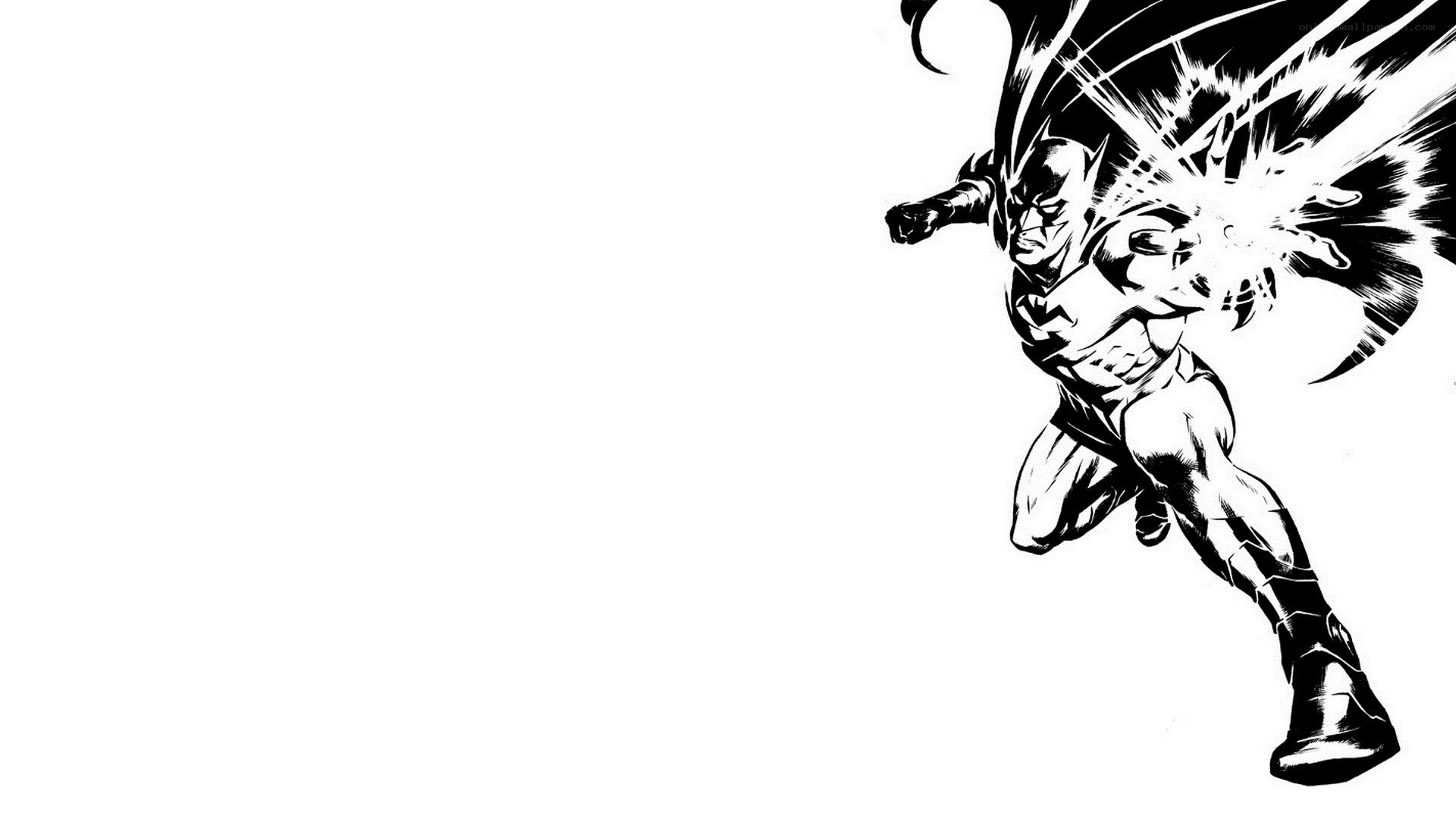 Batman in action