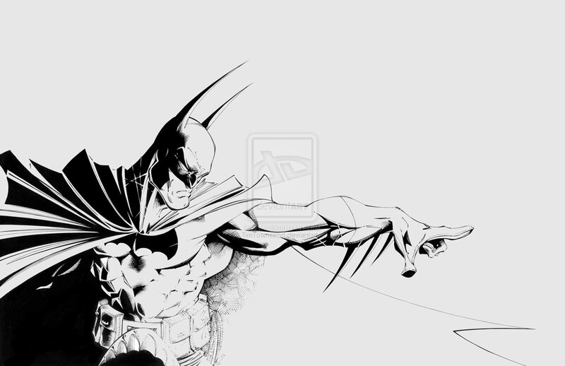Batman in action