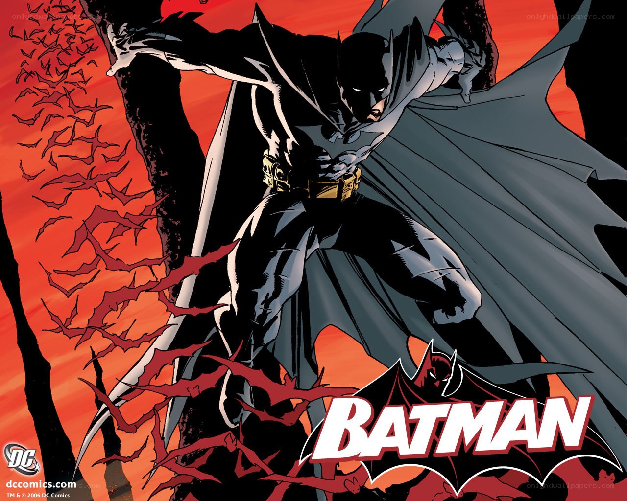 Batman in action