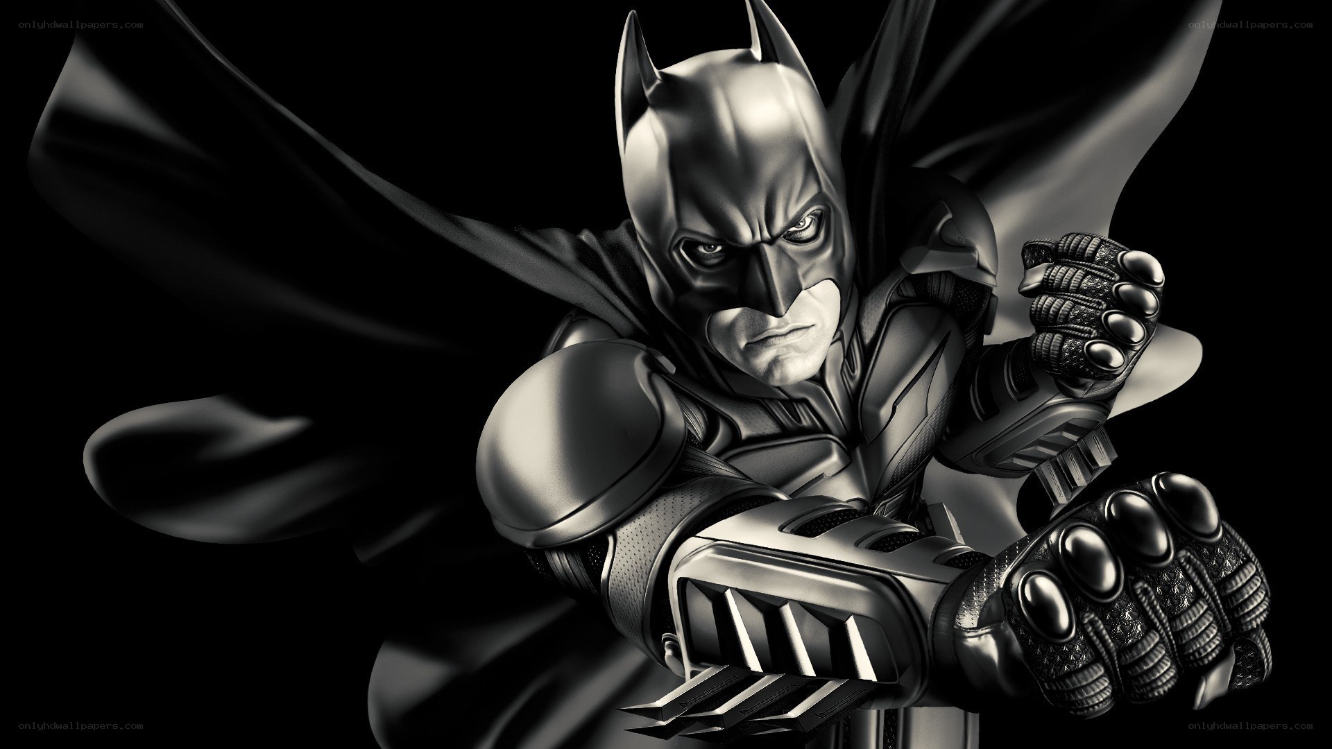 Batman in action pose