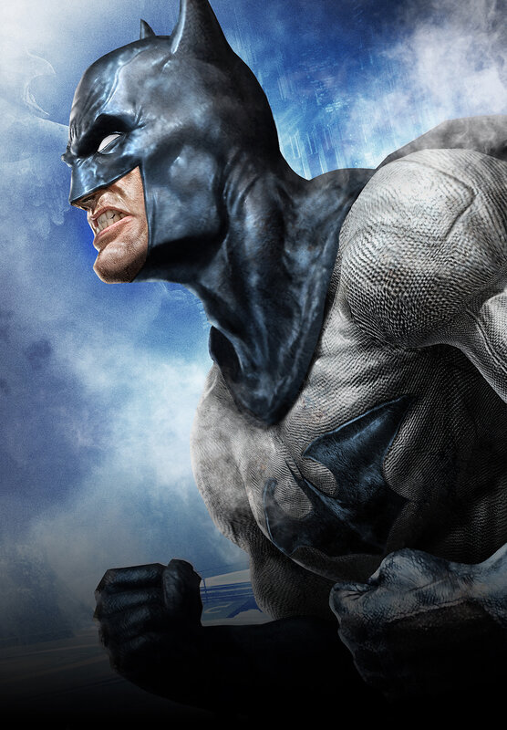 Batman in action pose
