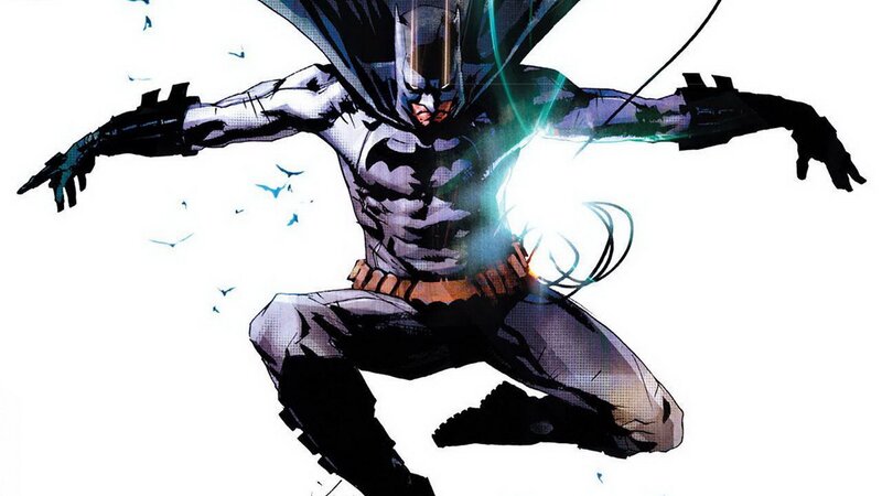 Batman in action pose