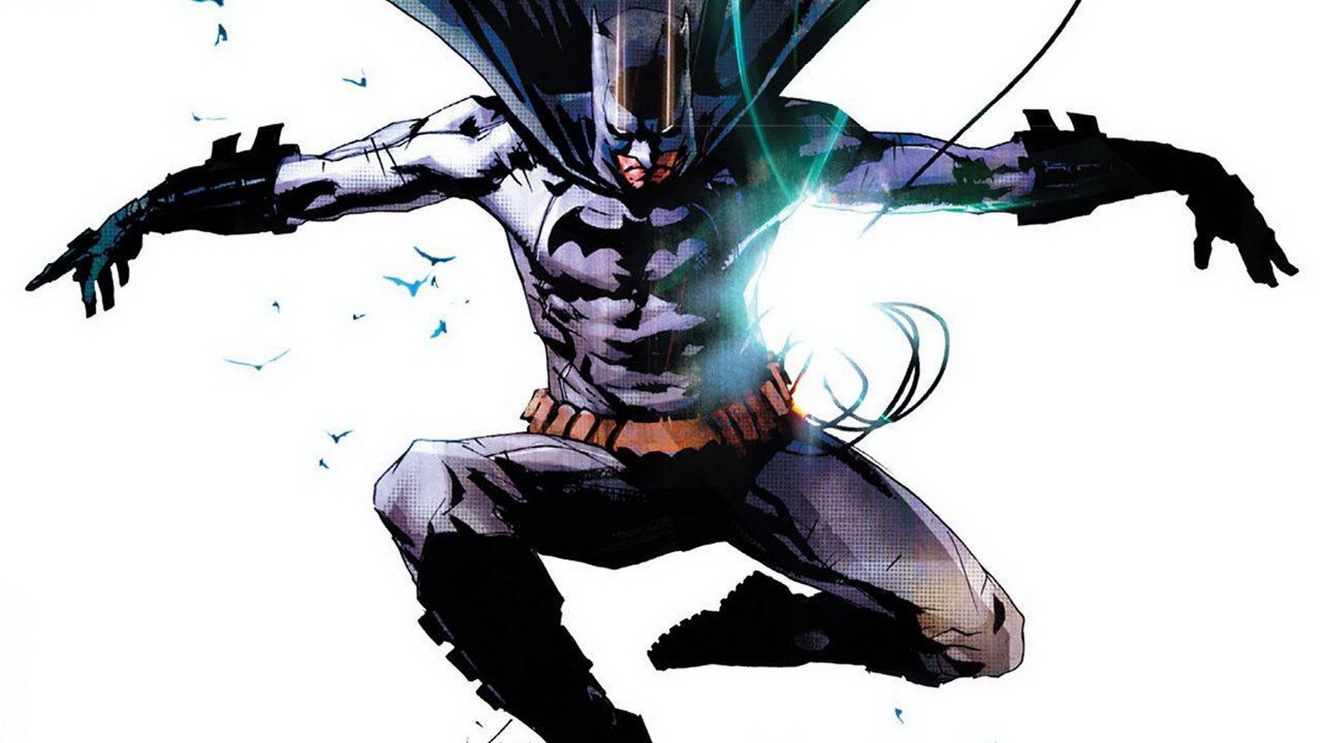 Batman in action pose