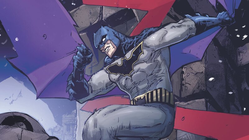 Batman in Action — Purple
