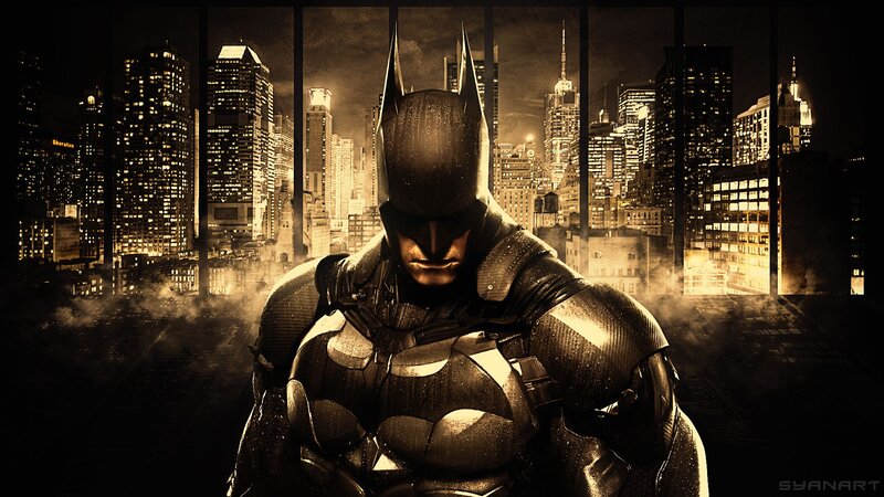 Batman in Armor — Black