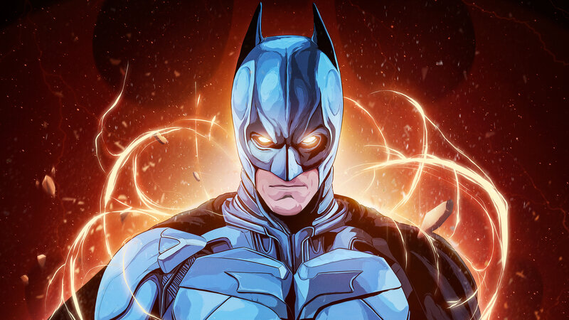 Batman in Armor — Blue