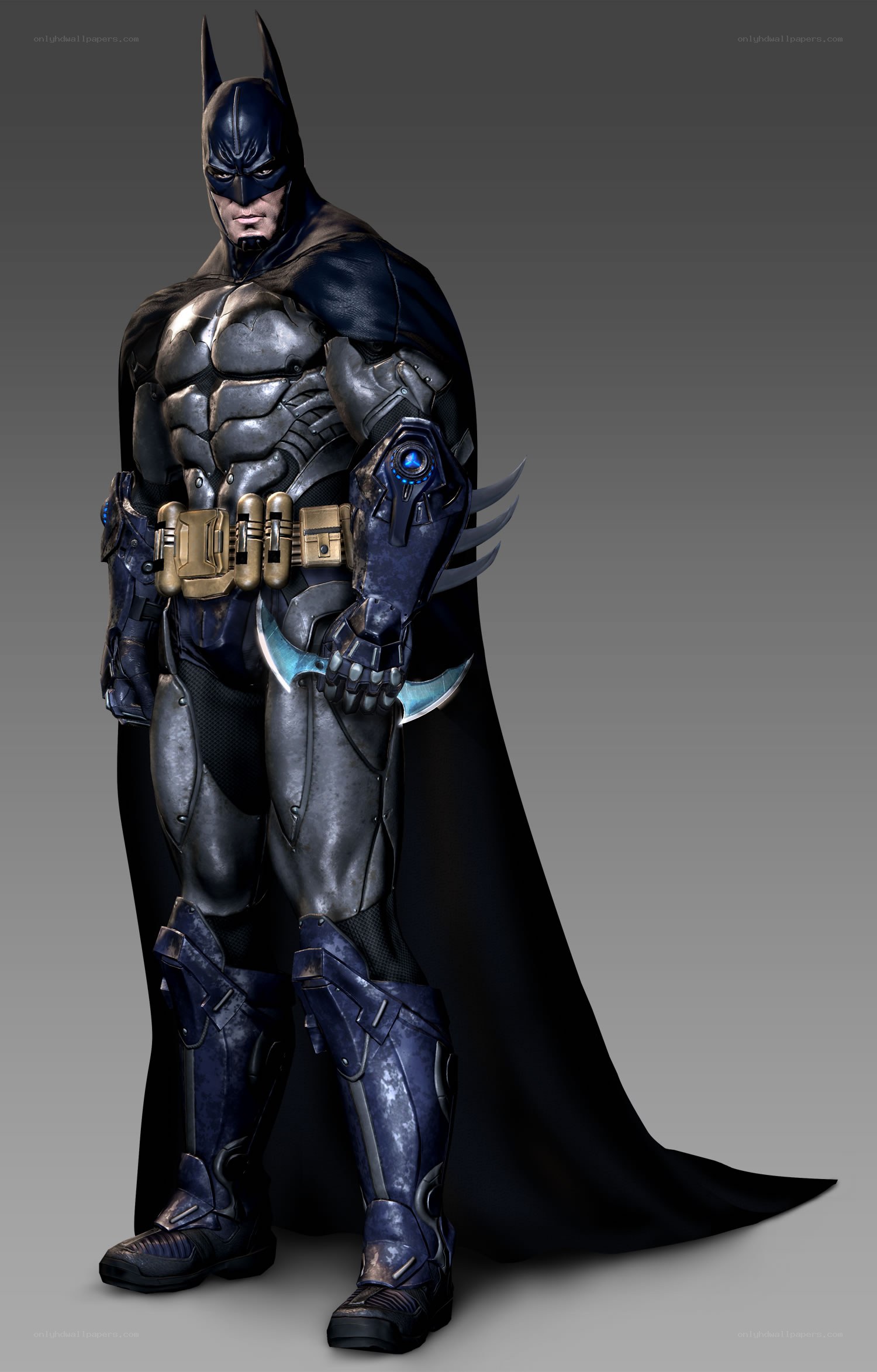 Batman in armored suit