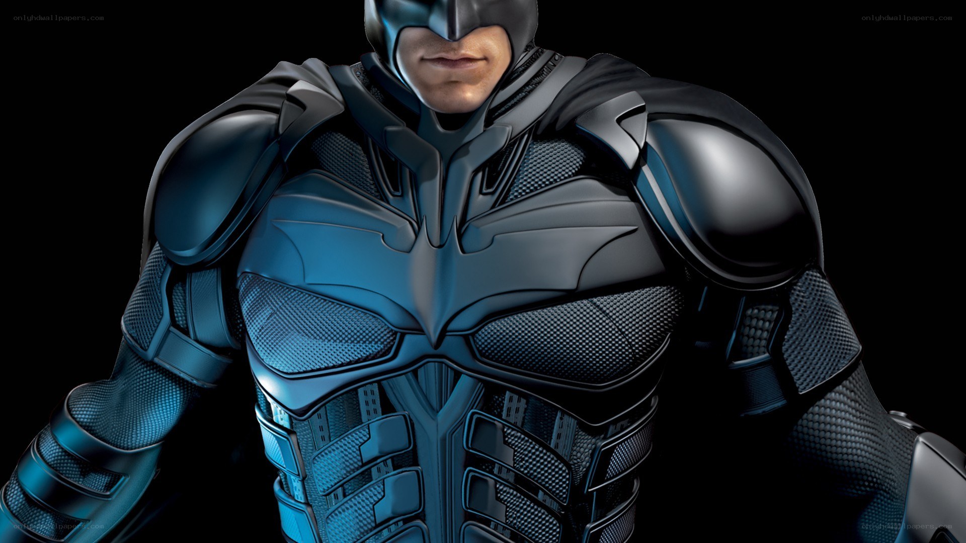 Batman in armored suit