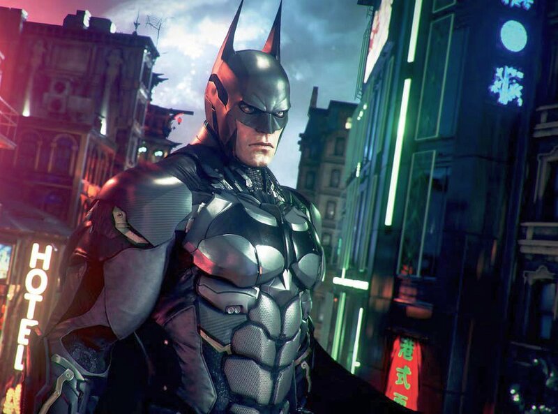 Batman in Armored Suit — Black, Dark