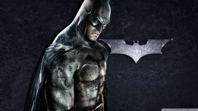 Batman in Armored Suit — Black, Dramatic, Digital Art, Cape, Bat Symbol