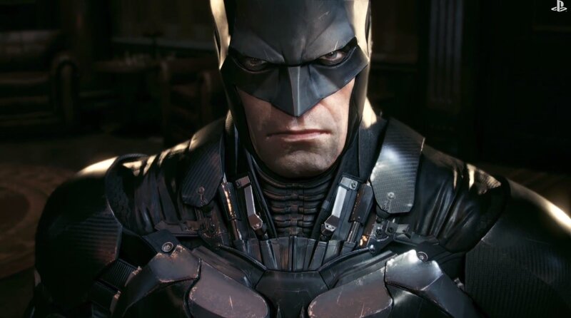 Batman in Armored Suit — Black, Serious