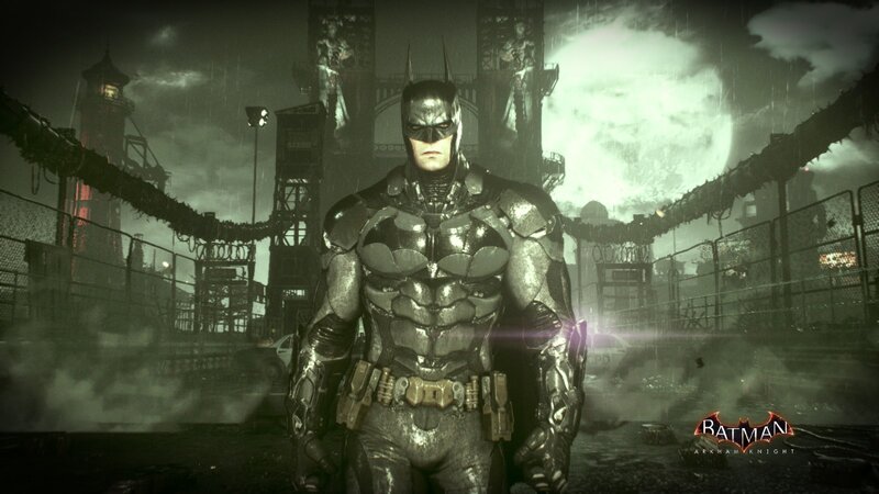 Batman in Armored Suit — Gray