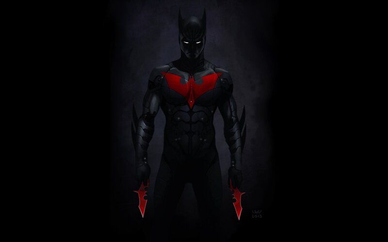 Batman in Black Suit — Dark