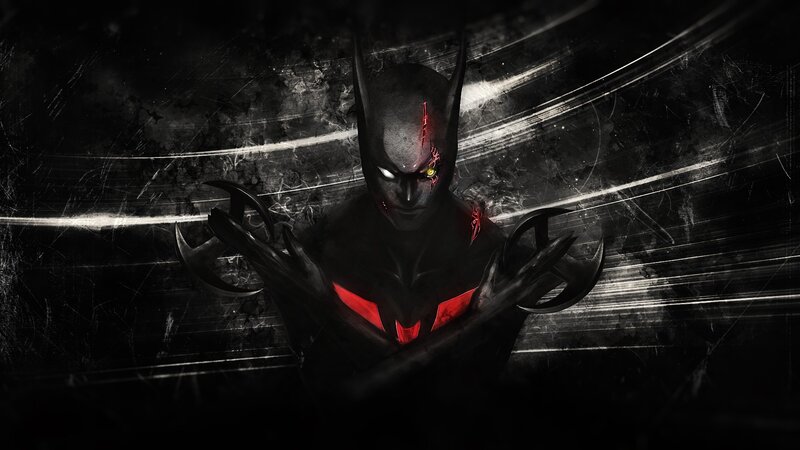 Batman in Black Suit