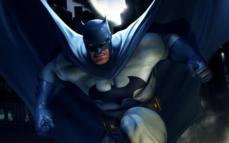 Batman in Cape — Blue