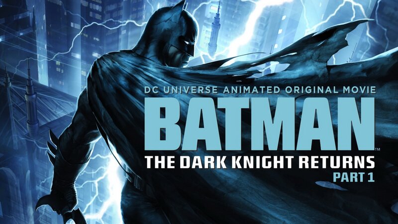 Batman in City — Blue, Dramatic