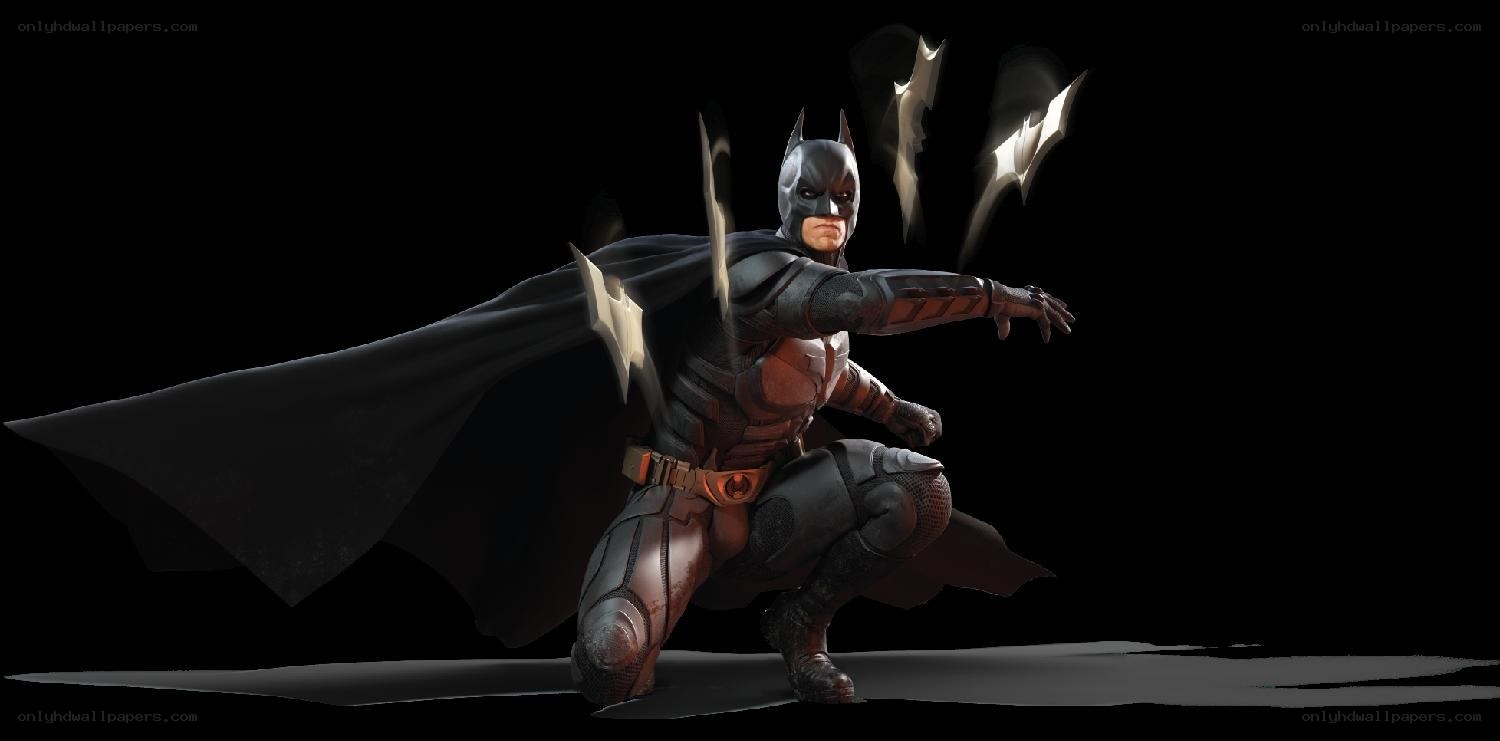 Batman in combat stance