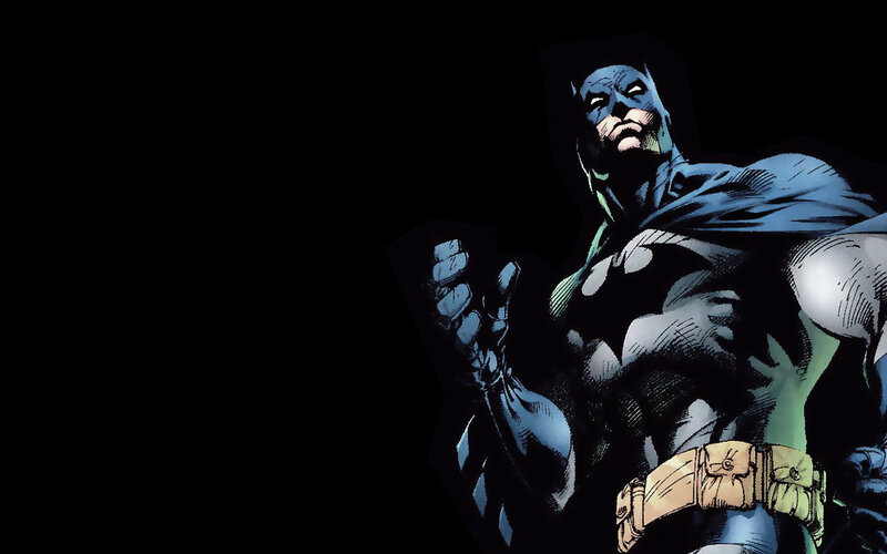 Batman in comic book art