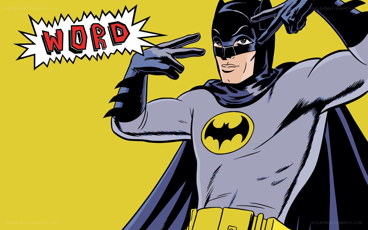 Batman in comic style