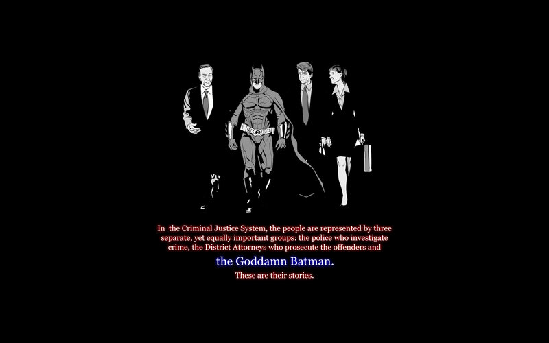 Batman in Criminal Justice