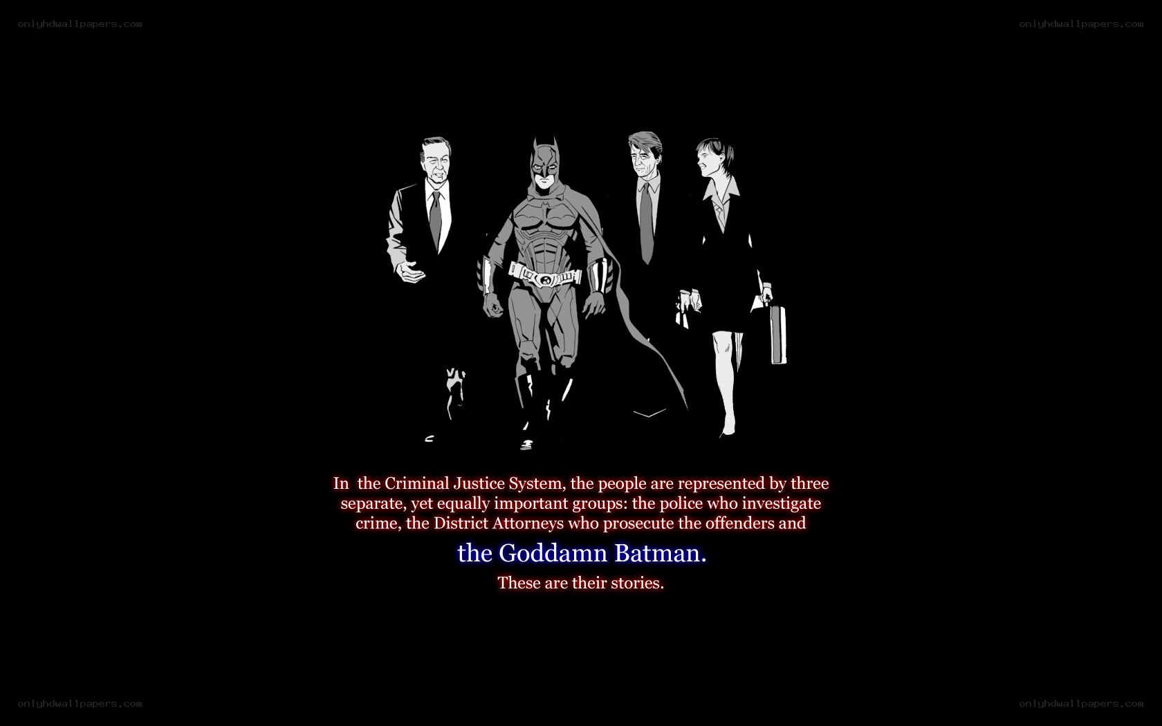 Batman in Criminal Justice