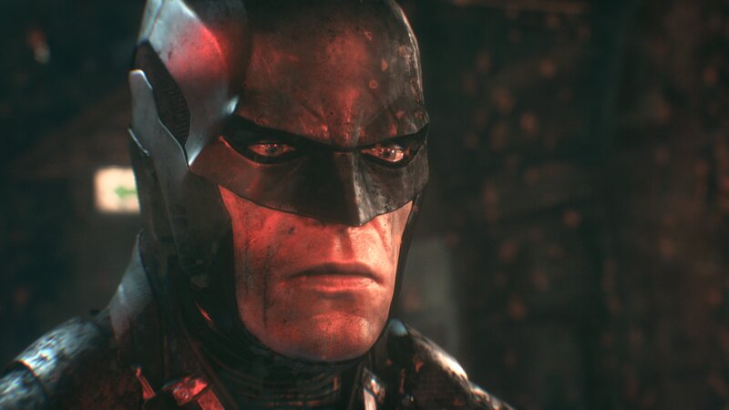 Batman in Damaged Suit — Black