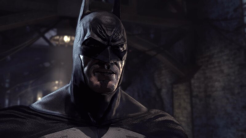 Batman in dark alley