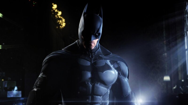 Batman in dark alley