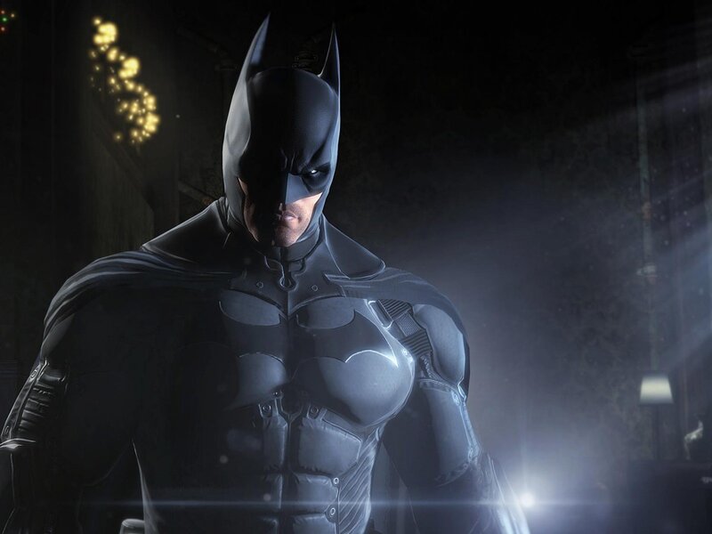 Batman in dark alley