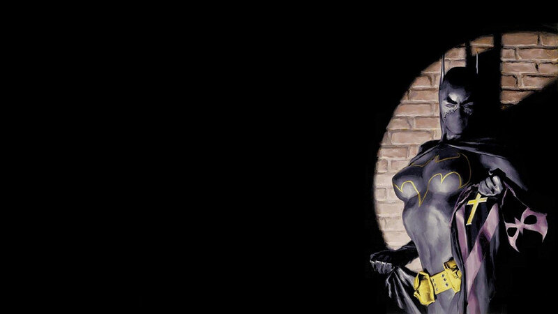 Batman in dark alley