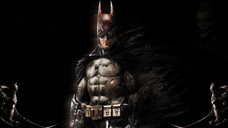 Batman in dark armor