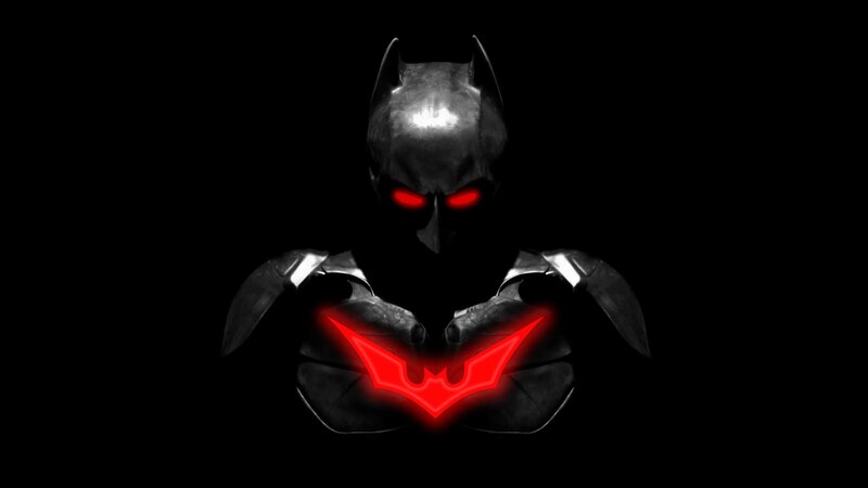 Batman in dark armor