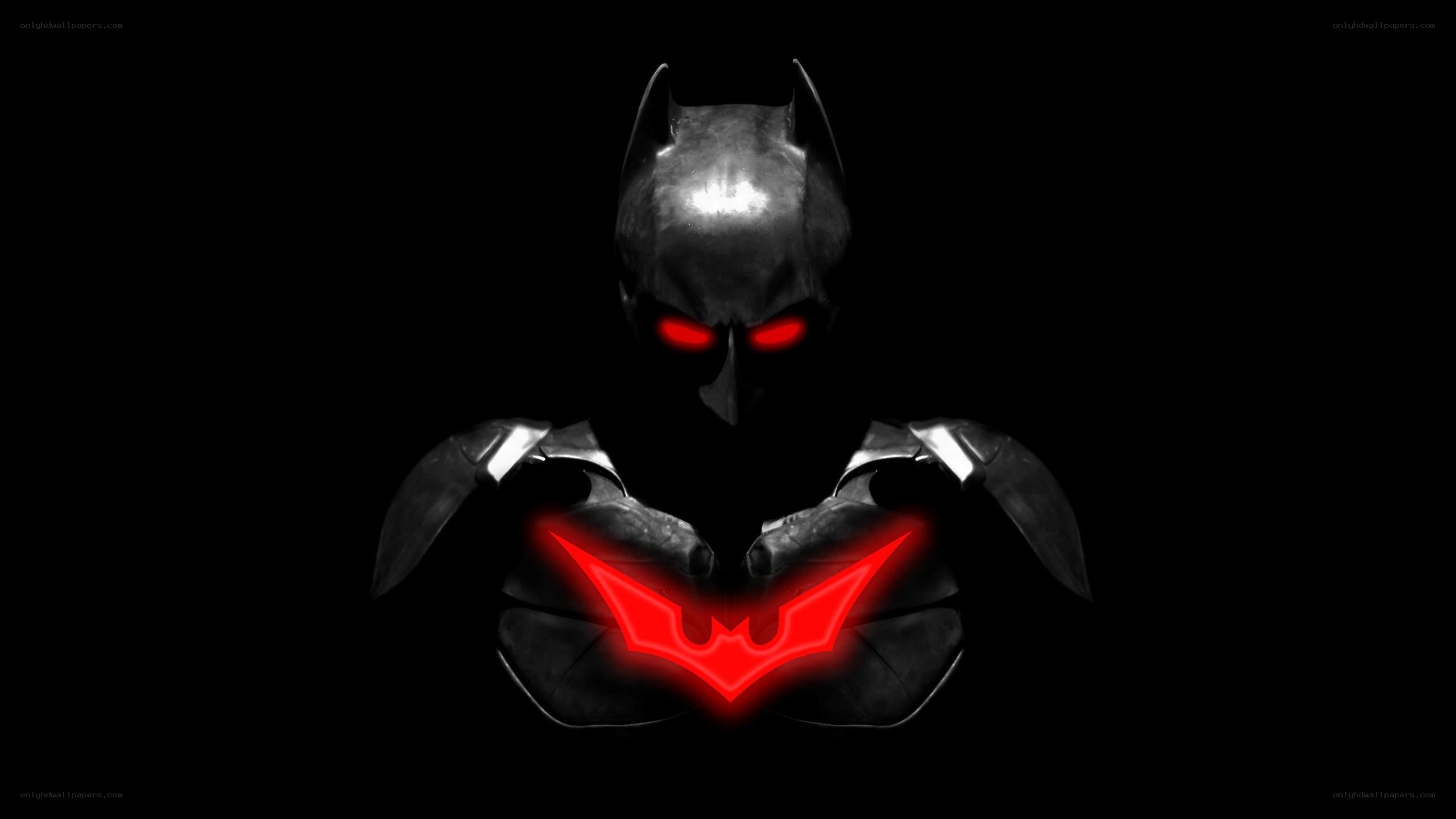 Batman in dark armor
