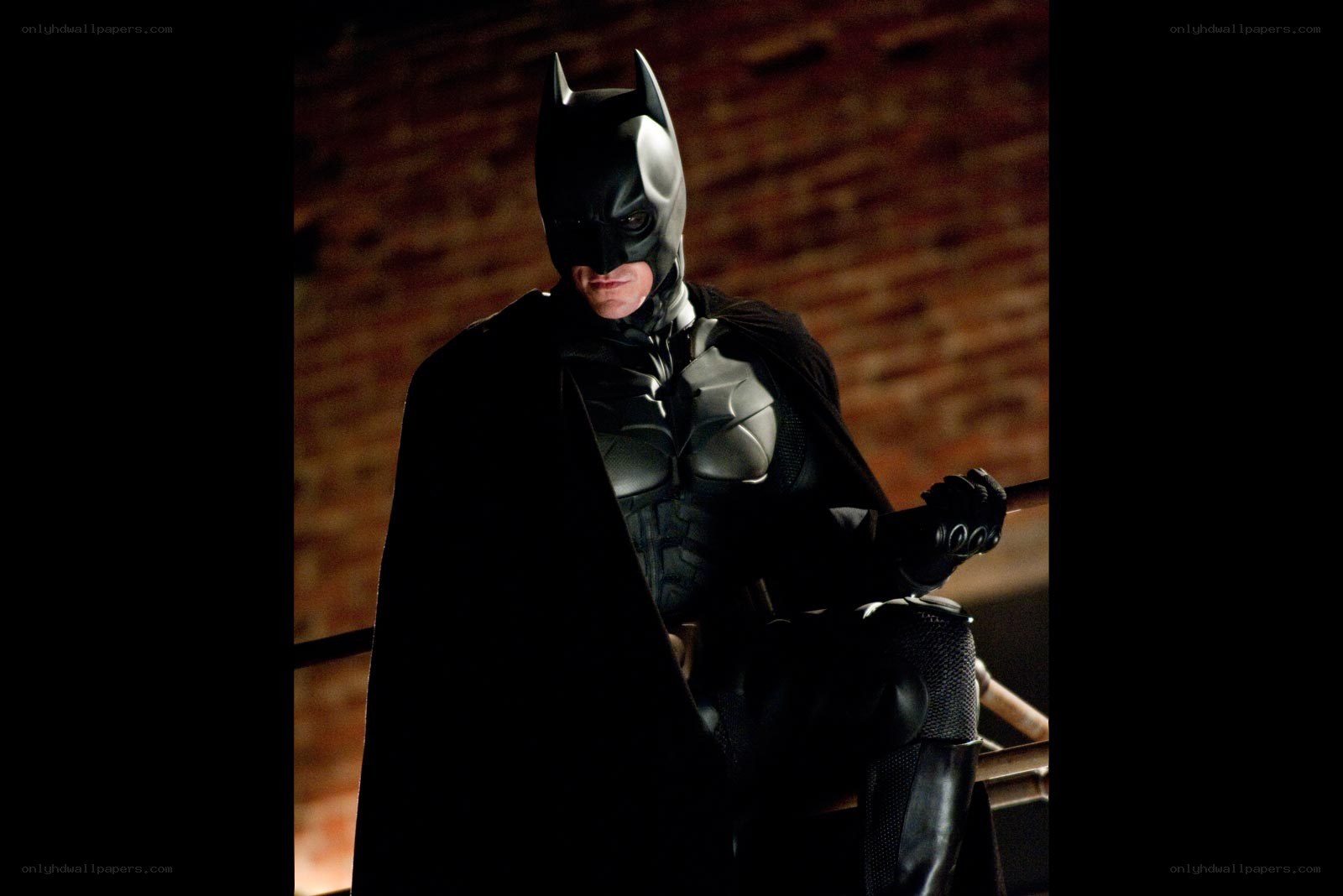 Batman in dark costume