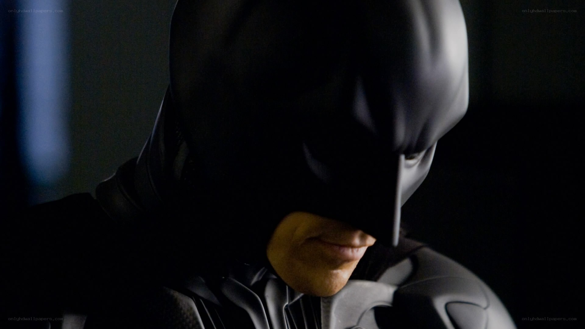Batman in dark costume