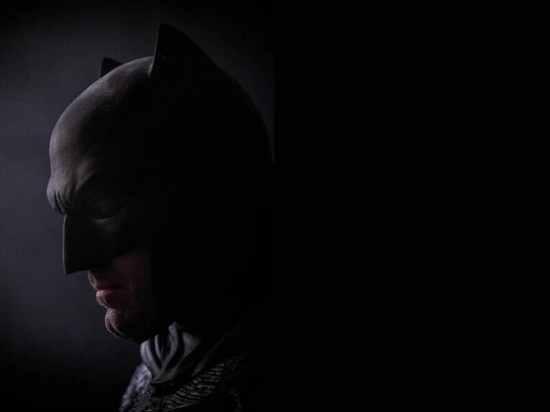 Batman in Dark Costume — Black, Dramatic, Night, Photograph, Mask