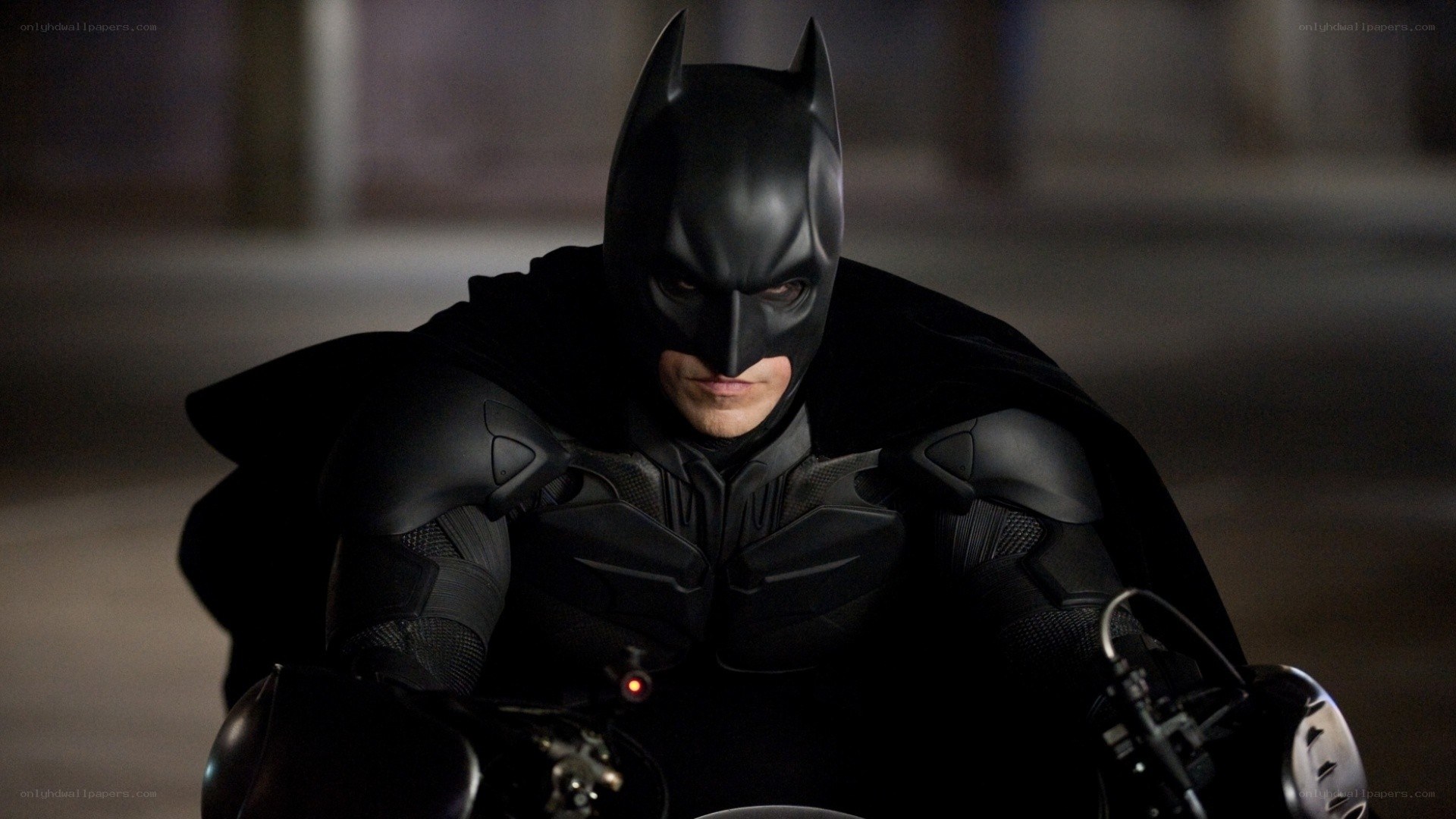 Batman in dark costume