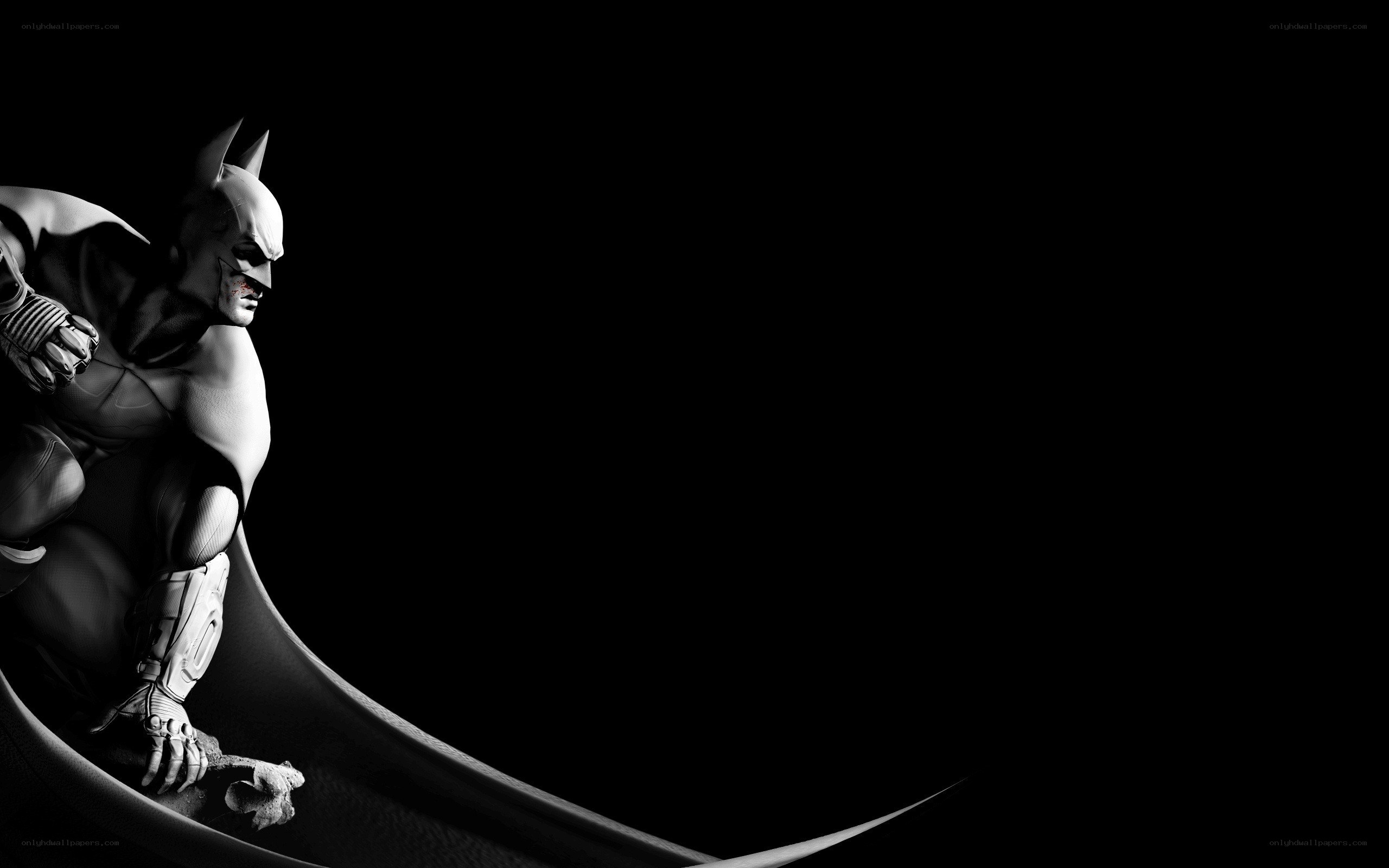 Batman in dark pose
