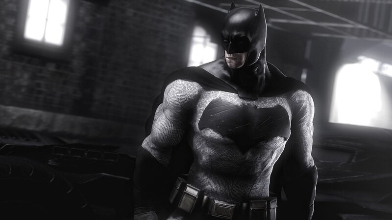 Batman in Dark Room — Black, Dramatic, 3d Render