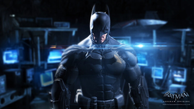 Batman in Dark Room — Black, Night