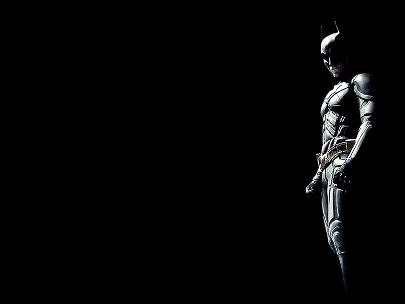 Batman in Dark Suit — Black, Dramatic, Night, Photograph, Dark Background